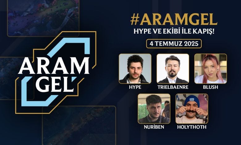 ARAM GEL Turnuvasında Şampiyonlara Büyük Sürpriz Hype ve Ekibiyle Karşılaşacaklar!