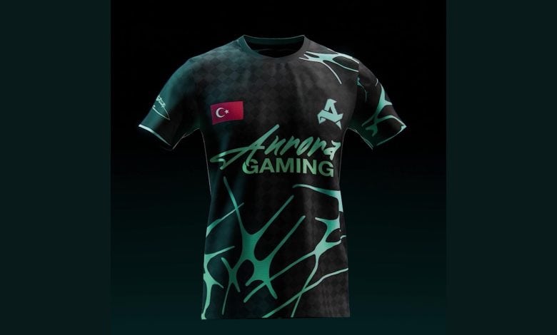 Aurora CS2 takımından gururlandıran forma! Türk bayraklı tasarım tanıtıldı