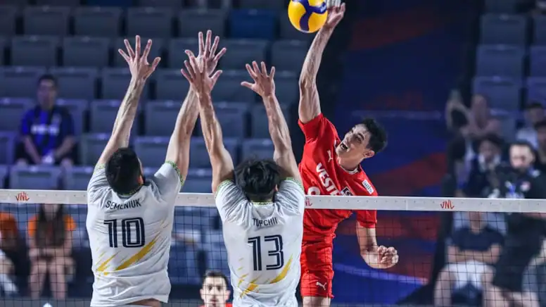 Filenin Efeleri, VNL 2025’te Ukrayna’ya 3-0 Mağlup Oldu