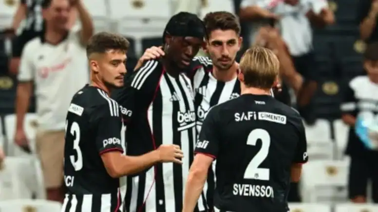 Beşiktaş, geri dönüşle Konferans Ligi play-off turuna yükseldi