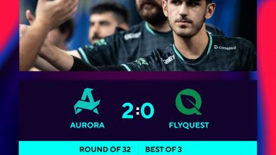 Aurora, FlyQuest’i 2-0 Mağlup Ederek Son 32 Turu’nda Gücünü Gösterdi