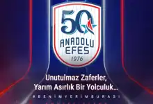 Anadolu Efes 50. Yılında Yeni Logoyla Parkeye Çıkıyor