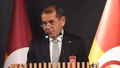 Dursun Özbek'ten Sadettin Saran'a Tebrik Galatasaray-Fenerbahçe Arasında Dostane Jest