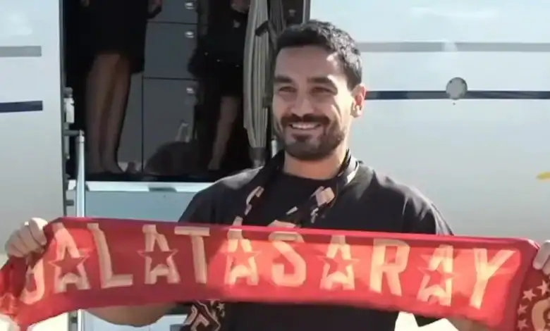 Galatasaray’ın yeni transferi İlkay Gündoğan İstanbul’a indi