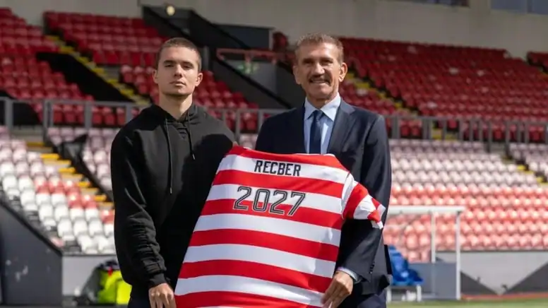 Rüştü Reçber’in oğlu Mehmet Burak, Hamilton Academical’a transfer oldu