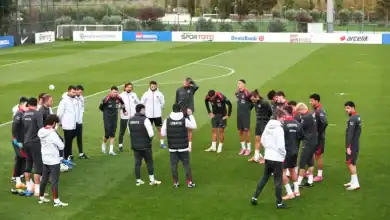 A Milli Takım, Gürcistan Maçı İçin Kocaeli’de Hazırlıklara Başladı