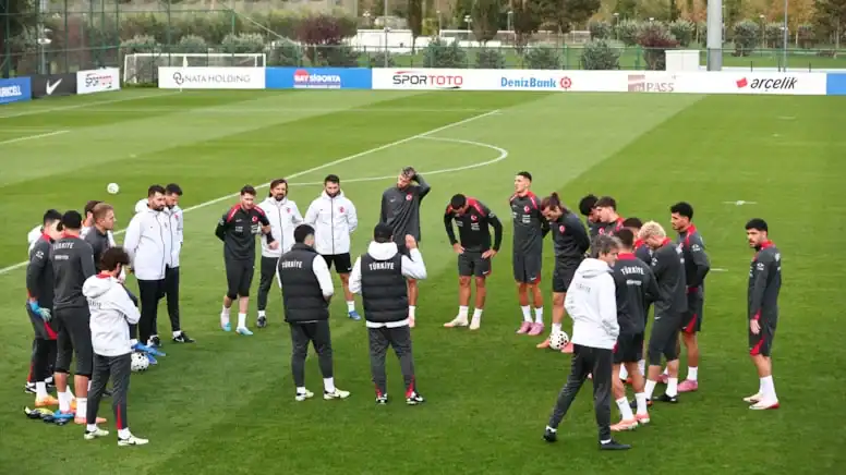 A Milli Takım, Gürcistan Maçı İçin Kocaeli’de Hazırlıklara Başladı