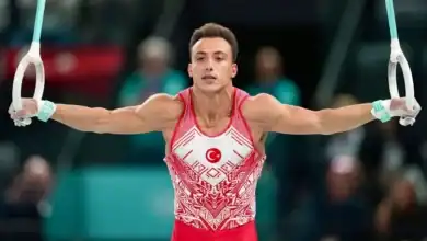 Adem Asil'den Cimnastikte Dünya İkinciliği Halka Aletinde Gümüş Madalya