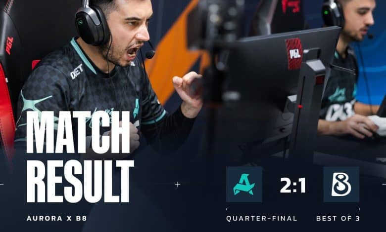 Aurora, B8'i 2-1 Yenerek PGL Masters Bucharest 2025 Çeyrek Finalinde Fırtına Estirdi!