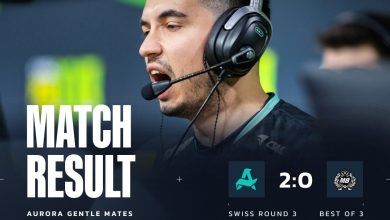 Aurora, Gentle Mates’i 2-0’la Geçti ESL Pro League S22 Swiss Round 3