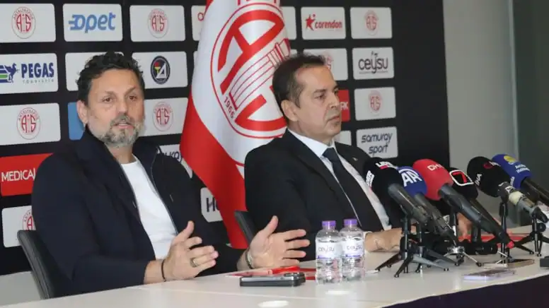 Erol Bulut Antalyaspor’da Yeni Hedefler Belirlendi