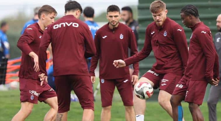 Trabzonspor, Galatasaray Maçı Hazırlıklarında Tempo Yükseltti!