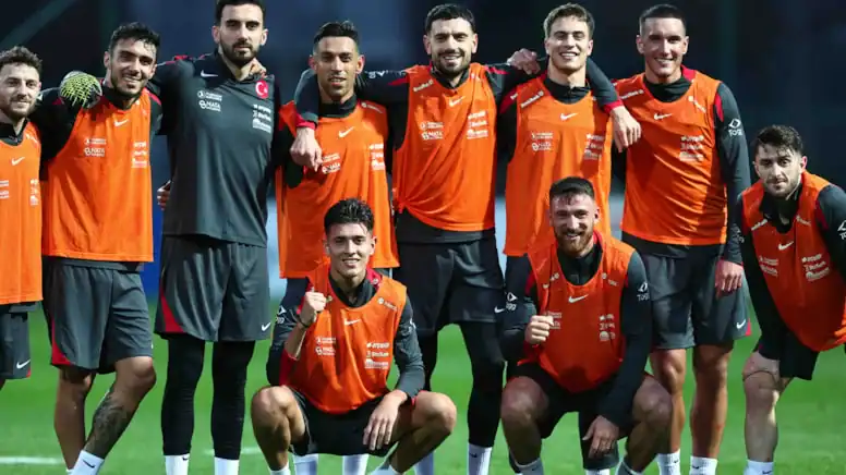 A Milli Takım, bir oyuncu eksikle antrenman yaptı
