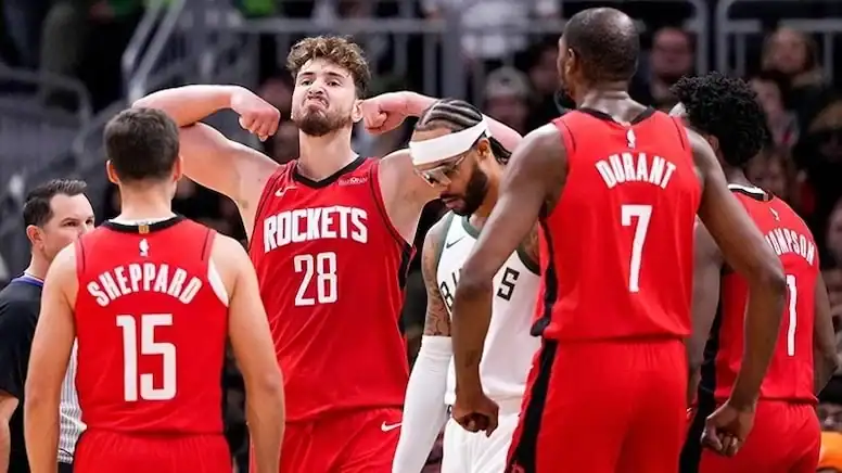 Alperen Şengün Double-Double'la Parladı Rockets, Wizards'ı 135-112'le Ezdi!