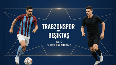 Trabzonspor – Beşiktaş Süper Lig’in haftanın en önemli maçını kaçırmayın