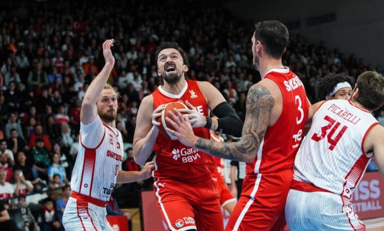 Türkiye Basketbol Milli Takımı İsviçre’yi Farklı Geçti Elemelerde 22