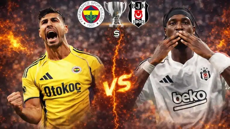 Yılın Son Derbisi Fenerbahçe ve Beşiktaş Kupada Kozlarını Paylaşıyor