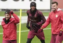 Galatasaray Atletico Madrid Sınavına Hazır Singo Sahaya İndi