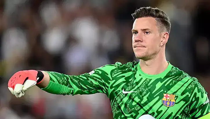 Ter Stegen Yeni Kulübü İçin Sağlık Kontrolünden Geçiyor