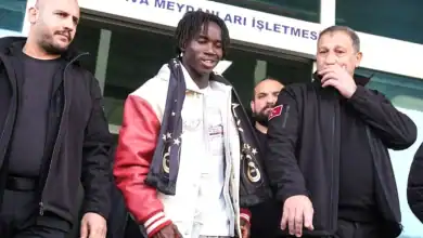 Galatasaray'ın Yeni Yıldızı Nhaga İstanbul'da