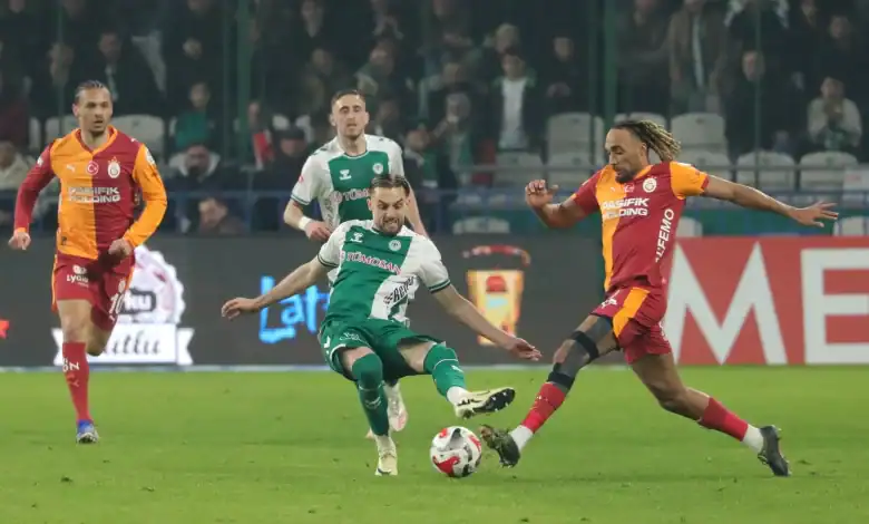 Süper Lig'de Lider Galatasaray'a Konyaspor Çelmesi 1 Süper Lig'de Lider Galatasaray'a Konyaspor Çelmesi