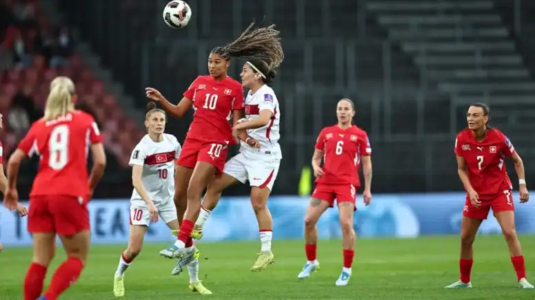 A Milli Kadın Futbol Takımı İsviçre Deplasmanında Kaybetti