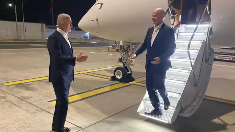 FIFA Başkanı Gianni Infantino Dev Proje İçin İstanbul'a Geldi