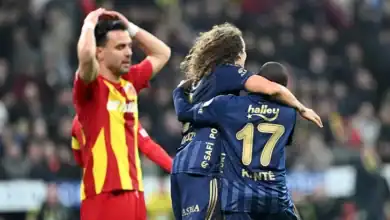 Zirve Takibindeki Fenerbahçe'den Kayseri'de 4 Gollü Gövde Gösterisi