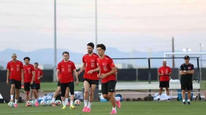 A Milli Takım, Paraguay Maçı Hazırlıklarına Start Verdi