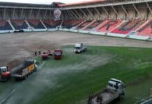 Çorum Şehir Stadyumu'nda Süper Lig İçin Yenileme Çalışmaları
