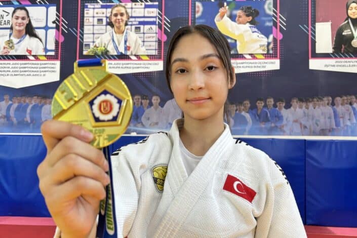Türk Judocu Havva Sena Tokmak Avrupa Kupası'nda Altın Madalya Kazandı