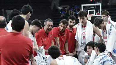 U17 Erkek Basketbol Milli Takımımız Slovenya'yı Mağlup Etti