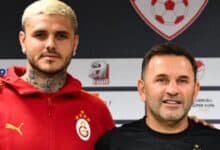 Galatasaray'da Okan Buruk'tan Mauro Icardi'ye Veda Mesajı