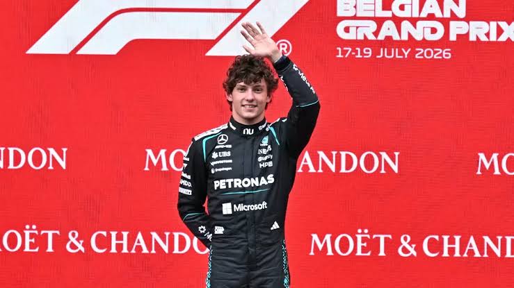 Formula 1 Belçika Grand Prix'sinde Zafer Kimi Antonelli'nin 1 Formula 1 Belçika Grand Prix'sinde Zafer Kimi Antonelli'nin