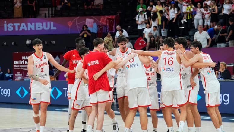 U17 Erkek Basketbol Milli Takımımız Dünya Kupası'nda Çeyrek Finalde