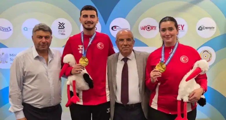 Milli Atıcılardan 23 Yaş Altı Avrupa Şampiyonası'nda Altın Madalya 1 Milli Atıcılardan 23 Yaş Altı Avrupa Şampiyonası'nda Altın Madalya