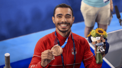 Milli Cimnastikçi Ferhat Arıcan'dan Avrupa'da Gümüş Madalya