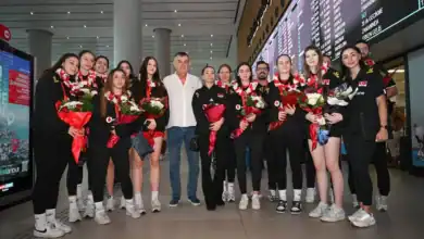 U17 Kız Milli Voleybol Takımı Gümüş Madalyayla Yurda Döndü