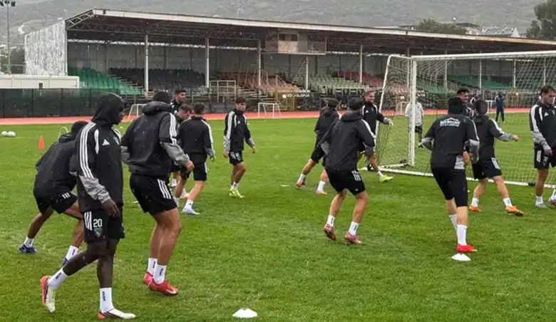 Kocaelispor, Beşiktaş maçı hazırlıklarını sürdürdü