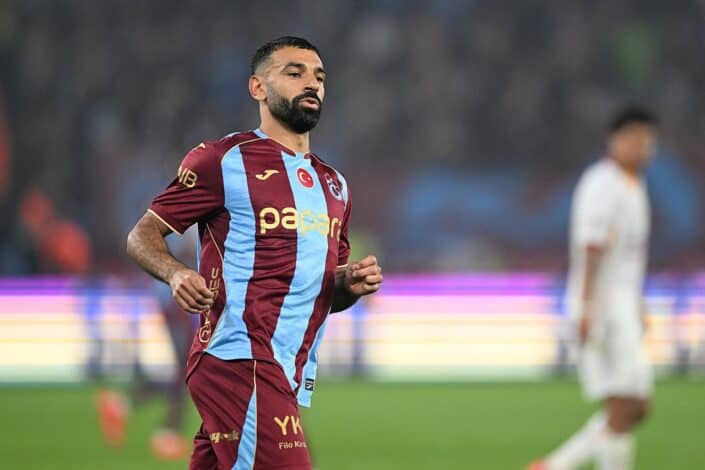 Trabzonspor'da Salah etkisi: forma satışı 116 bini aştı 1 Trabzonspor forması giyen Mohamed Salah