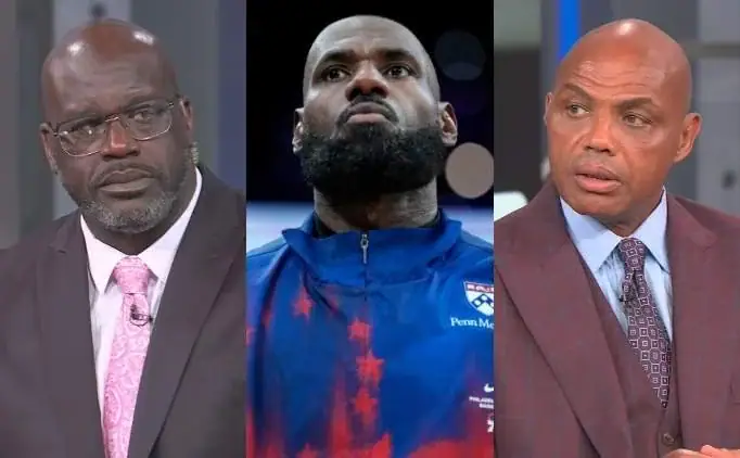 Barkley'den LeBron'a dört yüzük eleştirisi, Shaq'tan savunma 1 Charles Barkley ve Shaquille O'Neal, LeBron James'in kariyerini ve dört şampiyonluğunu tartışıyor