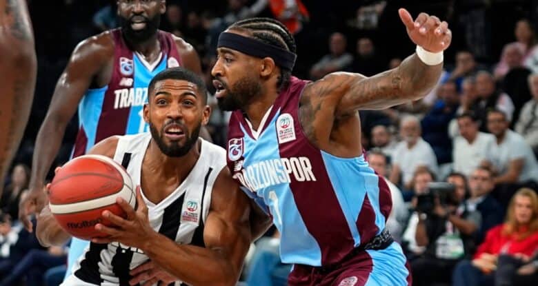 Basketbol Süper Ligi Beşiktaş Trabzonspor'u 90-81 Yendi