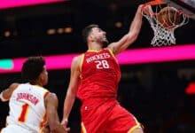 Alperen Şengün, Houston Rockets formasıyla maçta