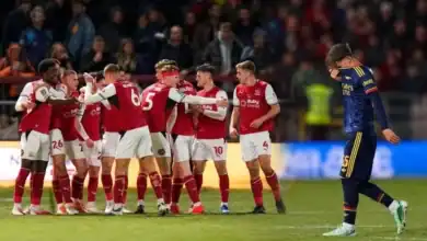 Fleetwood ile Arsenal arasındaki Lig Kupası maçında penaltı atışları