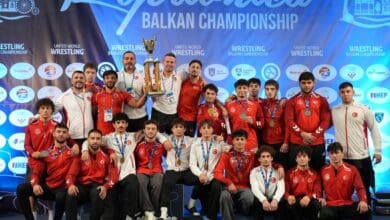 Türkiye 20 yaş altı güreşte Balkan Şampiyonası'nda 47 madalya aldı