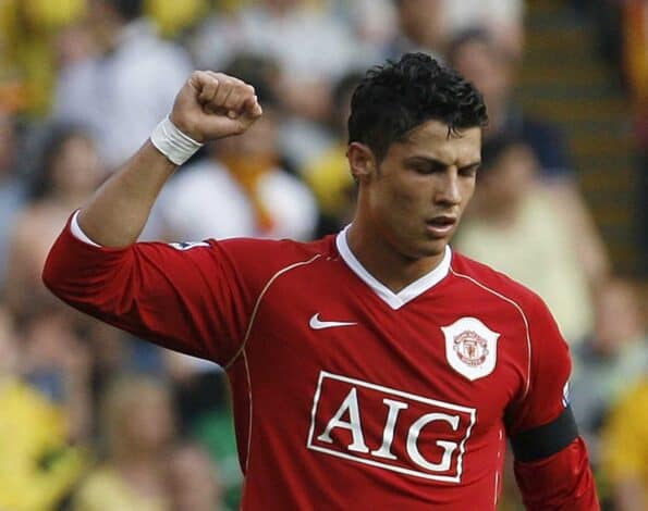 Cristiano Ronaldo, Manchester United formasıyla 2007-2008 sezonunda
