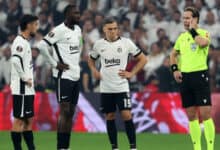 Beşiktaşlı futbolcuların Crystal Palace ile oynadığı UEFA Avrupa Ligi maçı
