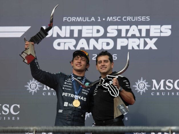 Kimi Antonelli, Meksika'da en genç F1 şampiyonu olabilir 1 Mercedes pilotu Kimi Antonelli, Meksika Grand Prix'si öncesinde
