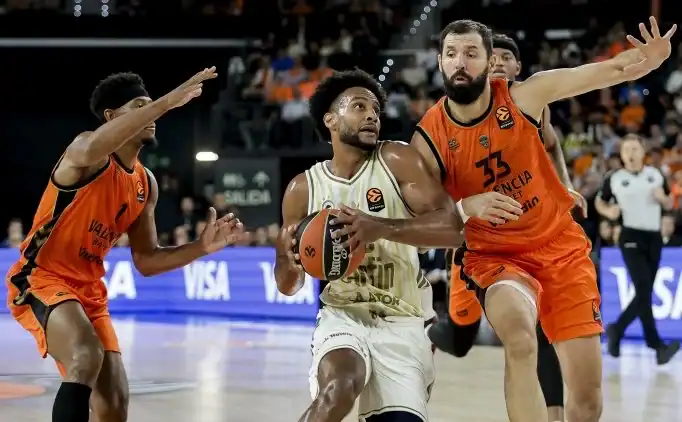 Fenerbahçe Tarfin Valencia'da 86-78 mağlup oldu 1 Fenerbahçe Tarfin basketbolcuları Valencia Basket deplasmanında mücadele ederken