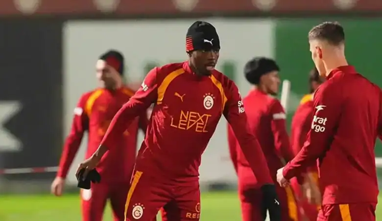 Galatasaray, Kasımpaşa karşılaşması öncesi son antrenmanı yaptı